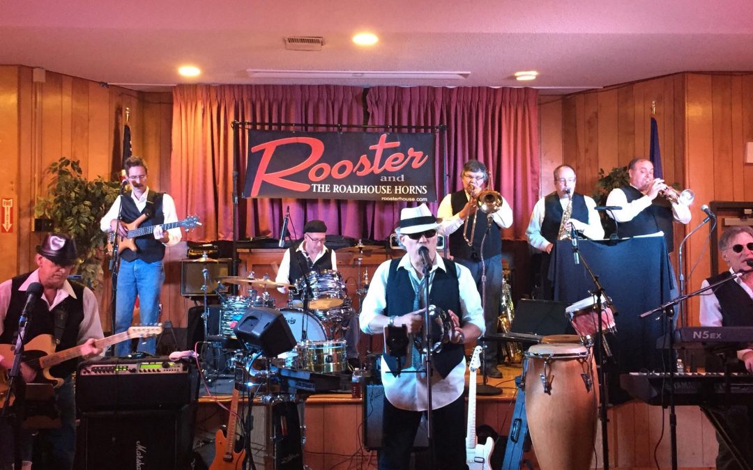 Rooster and the Roadhouse Horns Return to Scott’s!